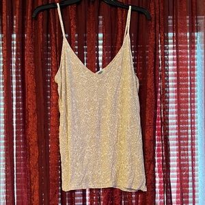 Old Navy Cream Floral Camisole